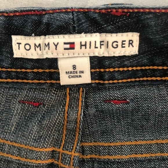 Tommy Hilfiger Capri's Stretch  Denim Ladies 8 - Picture 4 of 11